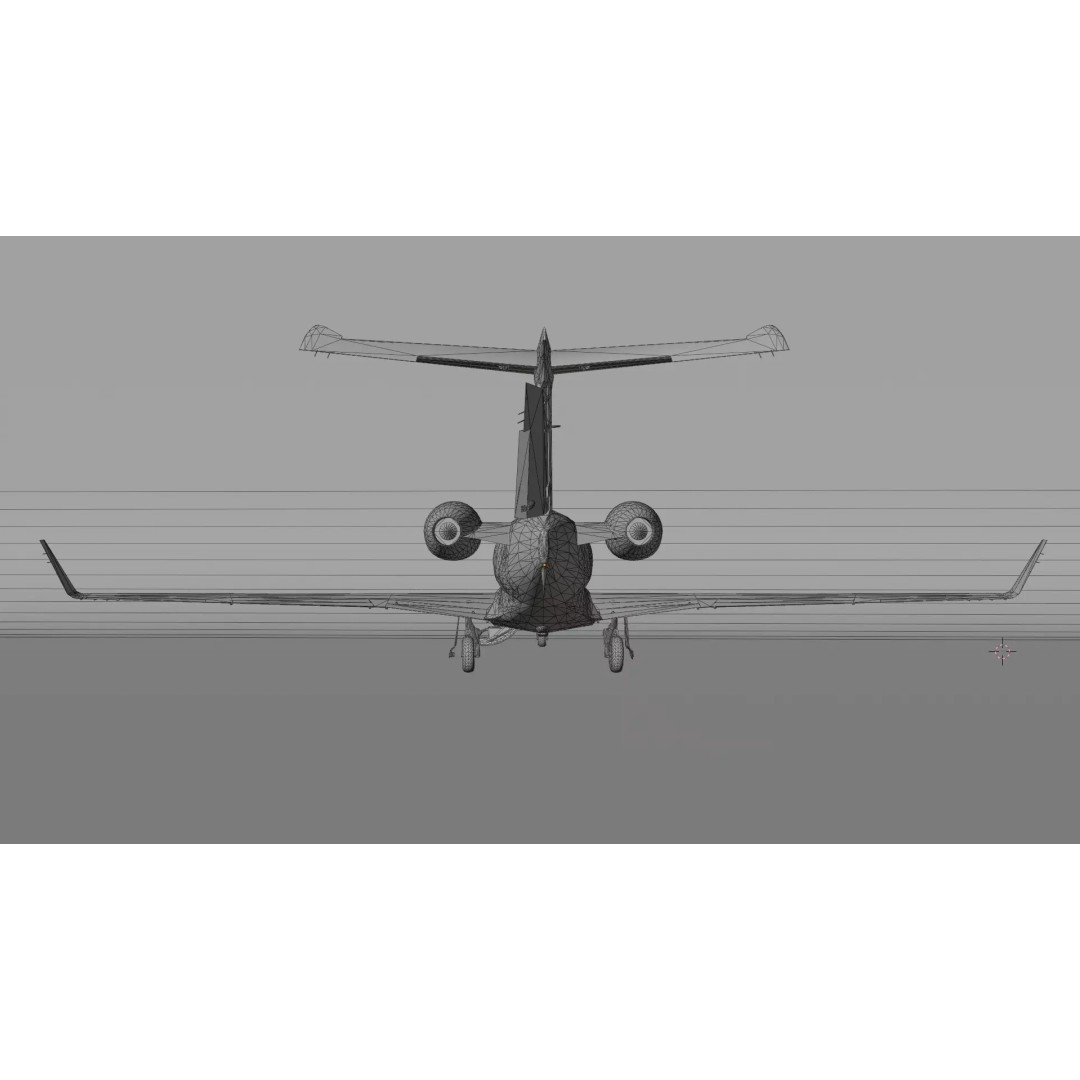 Embraer Phenom 300 3D Model – High Detail Aircraft with PBR Textures