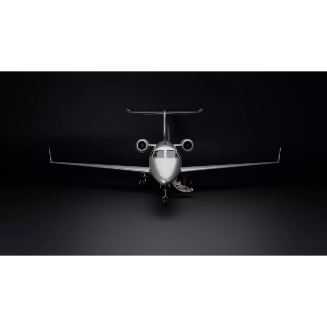 Embraer Phenom 300 3D Model – High Detail Aircraft with PBR Textures - View 3