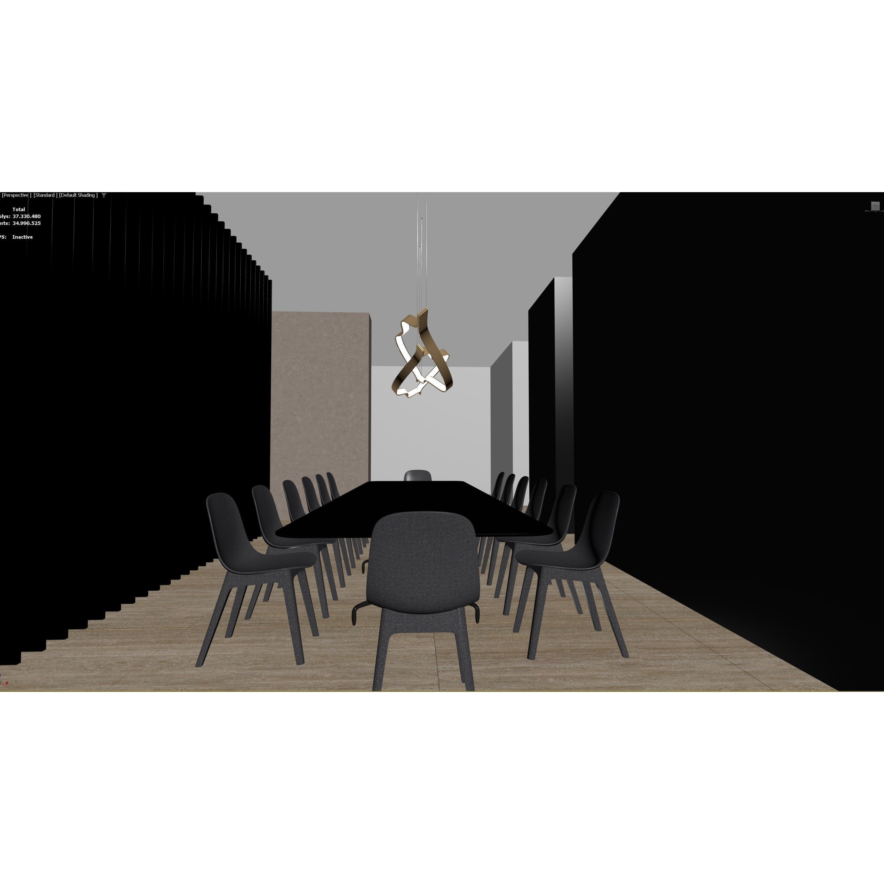 Hillside Villa House - Architectural 3D Model - View 23