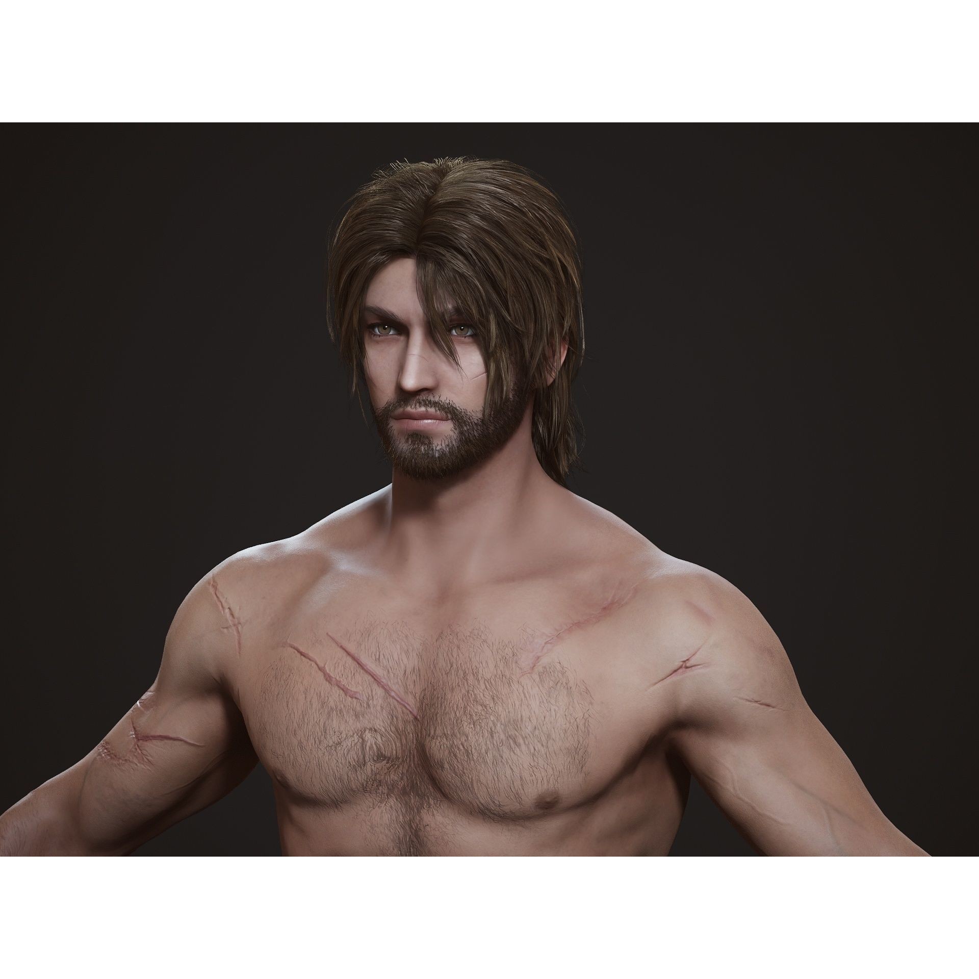 Spartan Hoplite - Low-Poly Game-Ready 3D Model - View 14