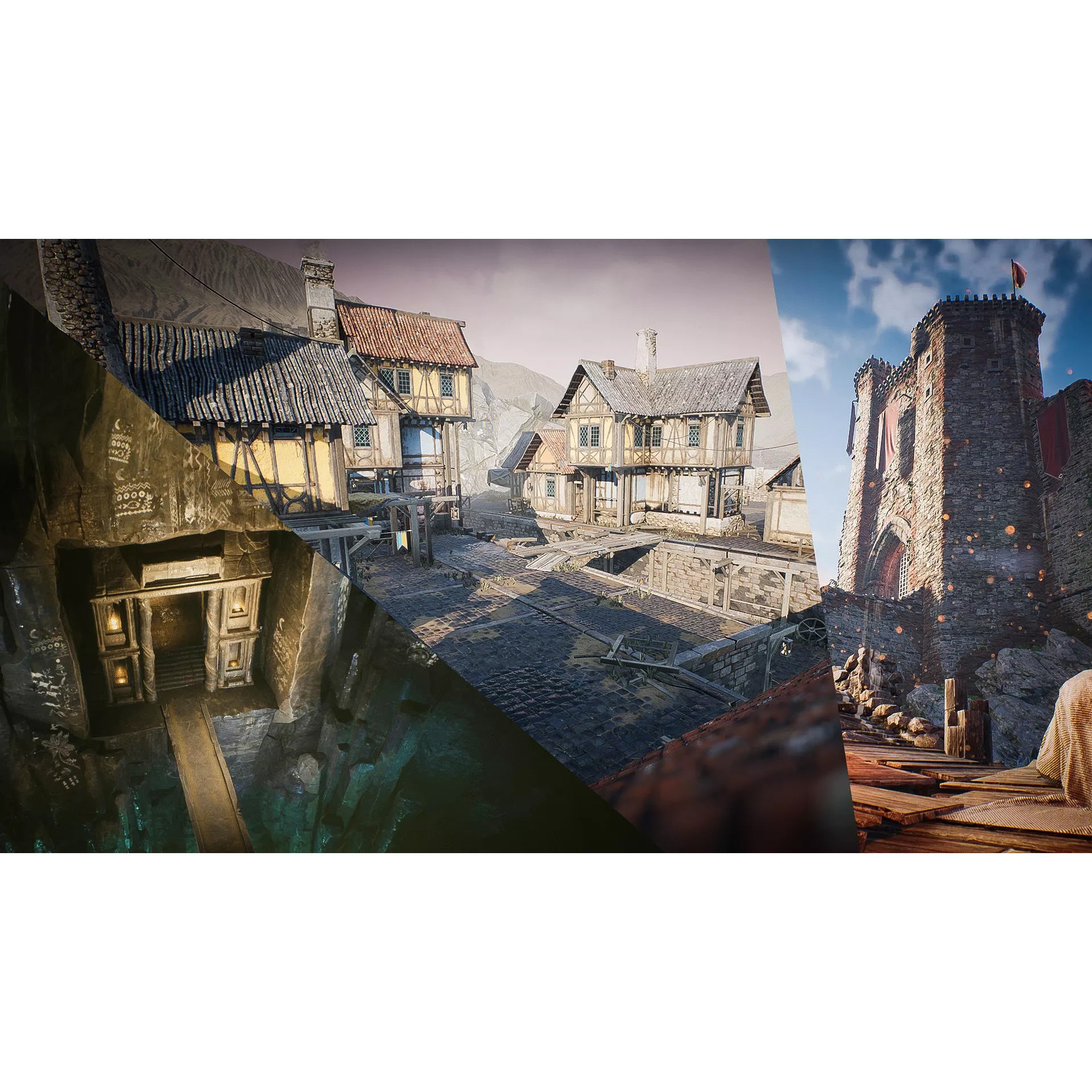 Fantasy MultiBundle Environment Kit - Low-Poly Game-Ready 3D Model - View 2