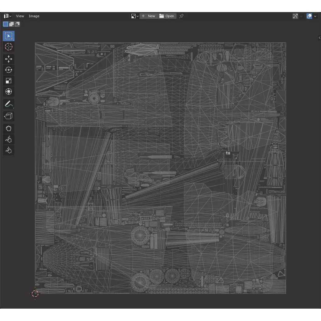 SU-25 Frogfoot 3D Model – Low Poly Game-Ready Aircraft, FBX, Blender - View 23