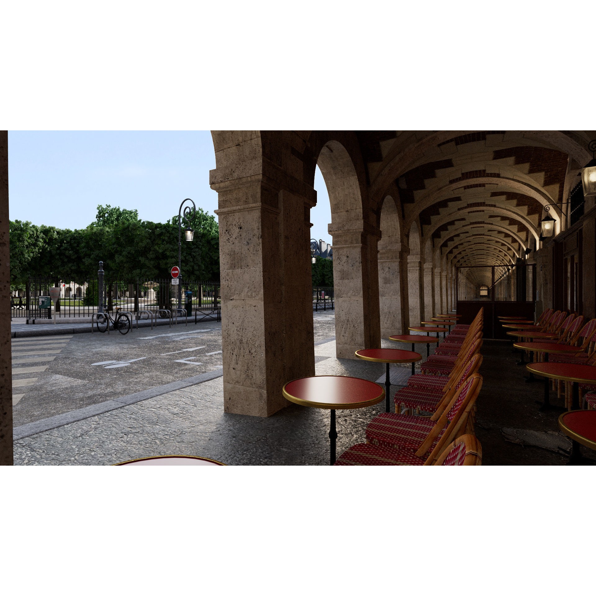 Paris Place des Vosges - Non Commercial License 3D Model - View 10