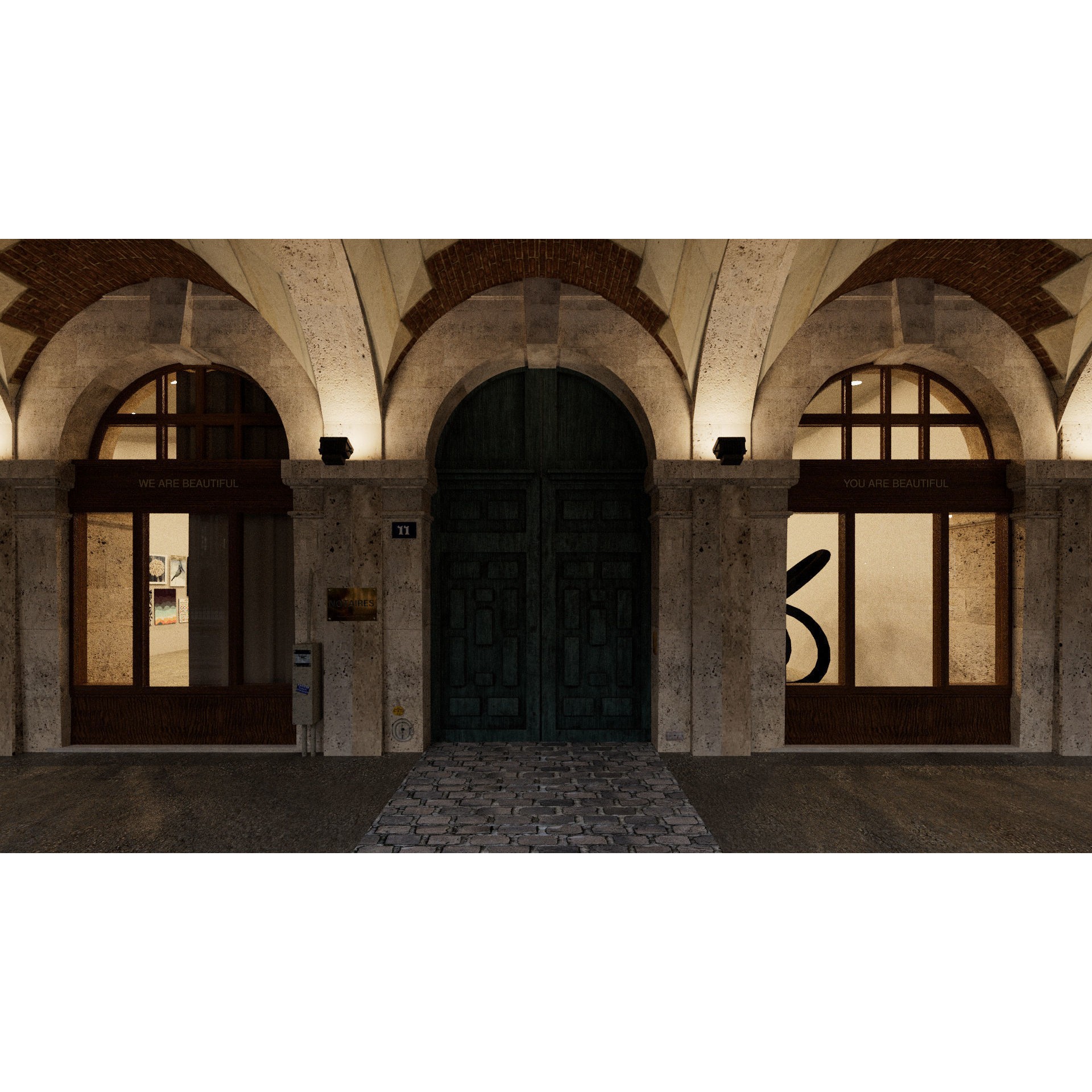 Paris Place des Vosges - Non Commercial License 3D Model - View 16