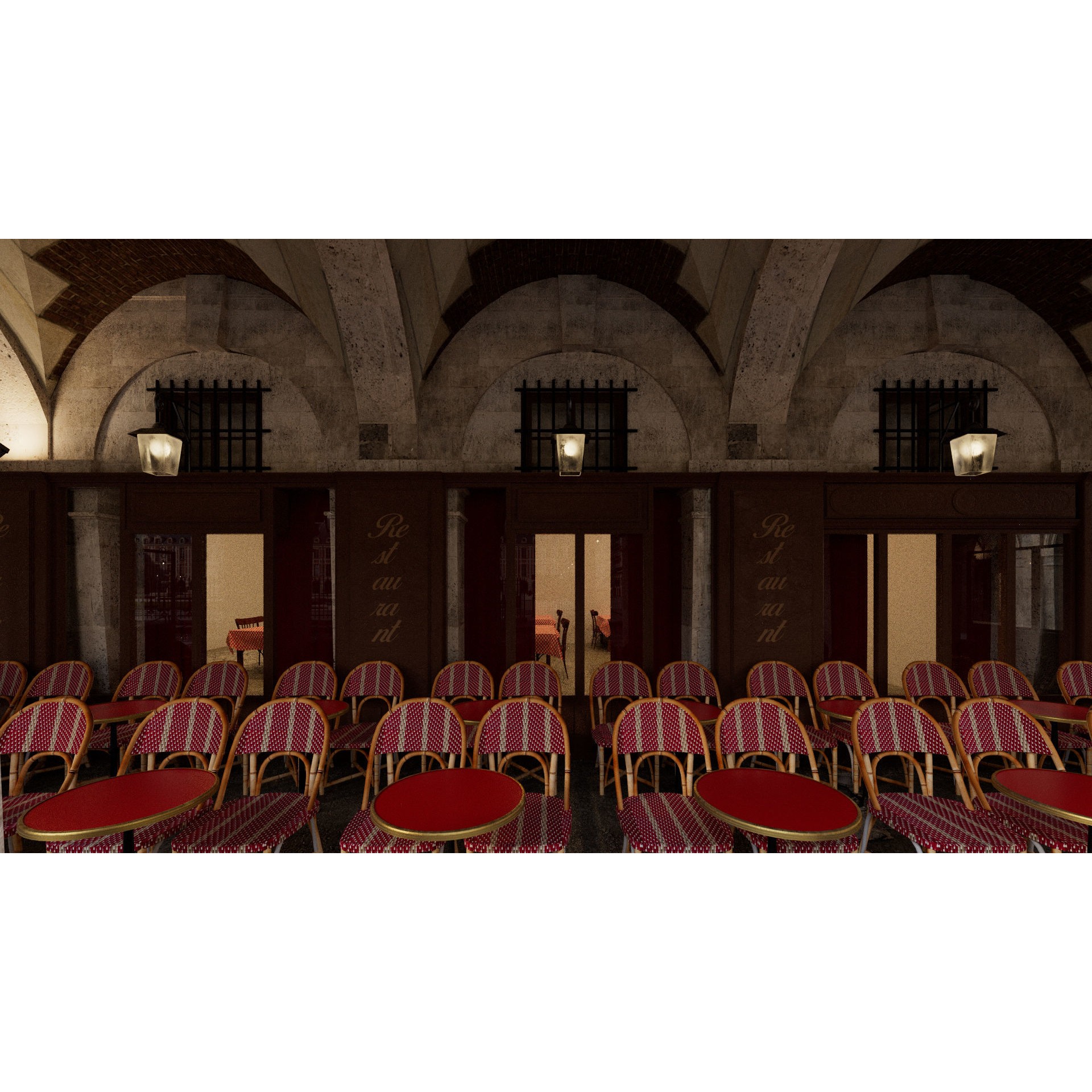 Paris Place des Vosges - Non Commercial License 3D Model - View 18