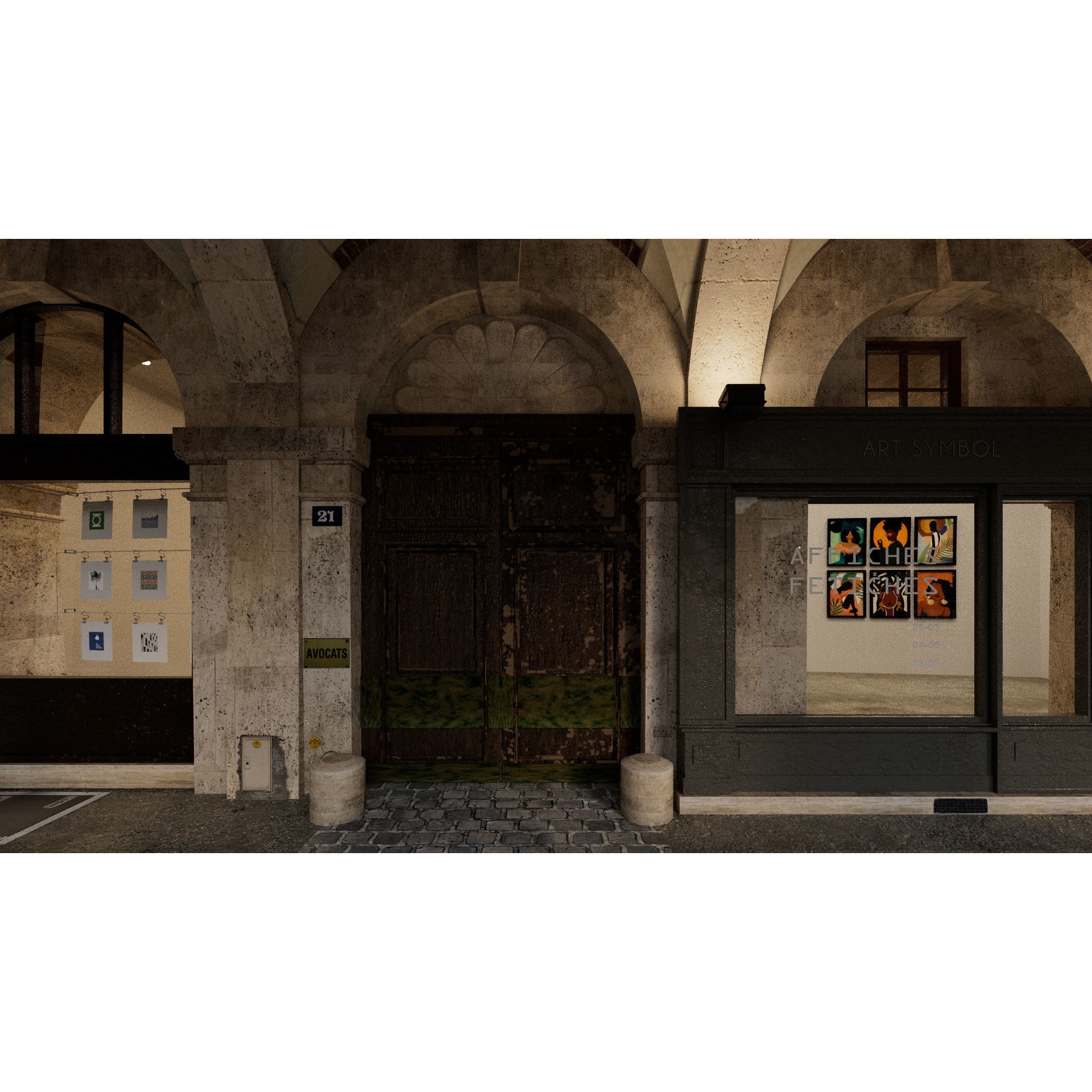Paris Place des Vosges - Non Commercial License 3D Model - View 19