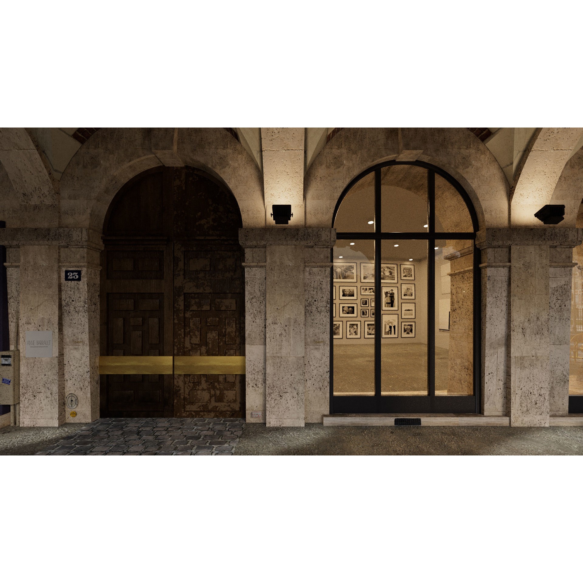 Paris Place des Vosges - Non Commercial License 3D Model - View 21