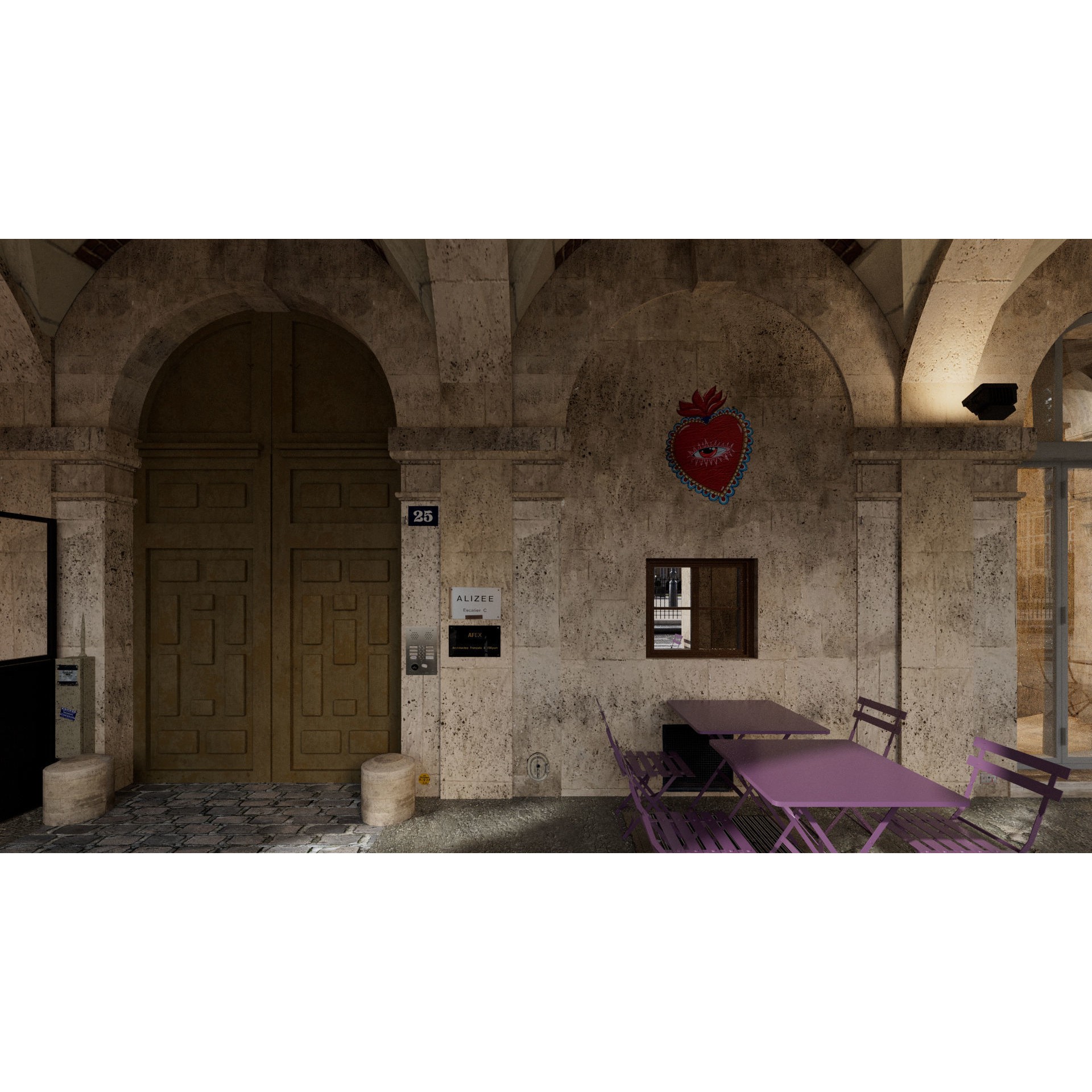 Paris Place des Vosges - Non Commercial License 3D Model - View 22