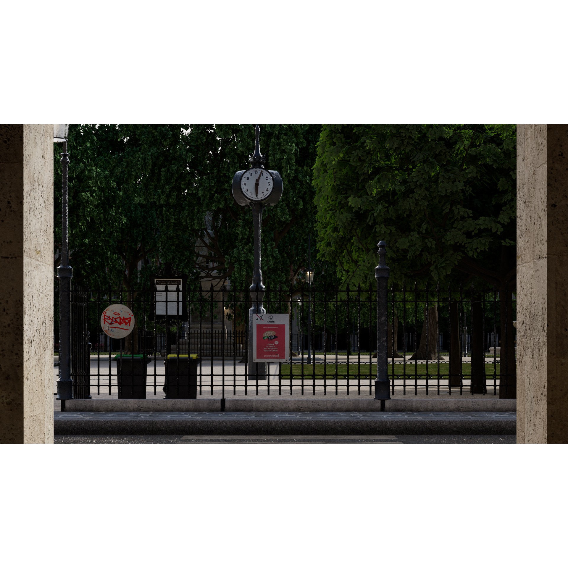 Paris Place des Vosges - Non Commercial License 3D Model - View 42