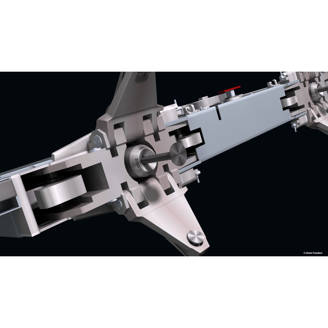 BRU-47A Weapon Rack 3D Model – High Detail Aircraft Part, FBX & OBJ - View 8