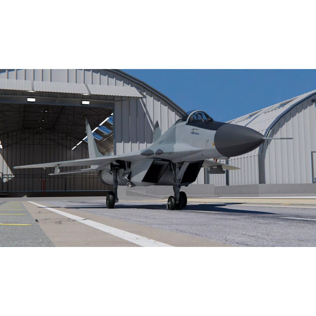 Mikoyan MiG-29 3D Model – High Poly Military Aircraft, FBX, PBR Textures - View 2