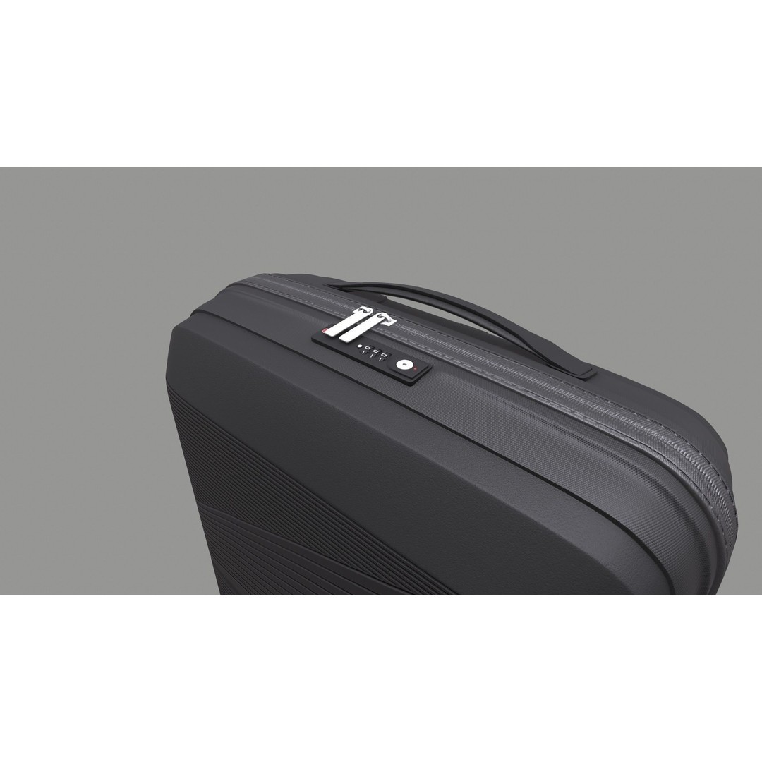 American Tourister Trolley 3D Model – Game Ready PBR Asset, FBX, OBJ - View 10