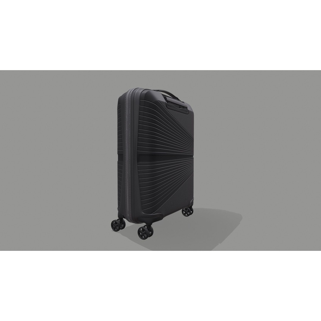 American Tourister Trolley 3D Model – Game Ready PBR Asset, FBX, OBJ - View 5