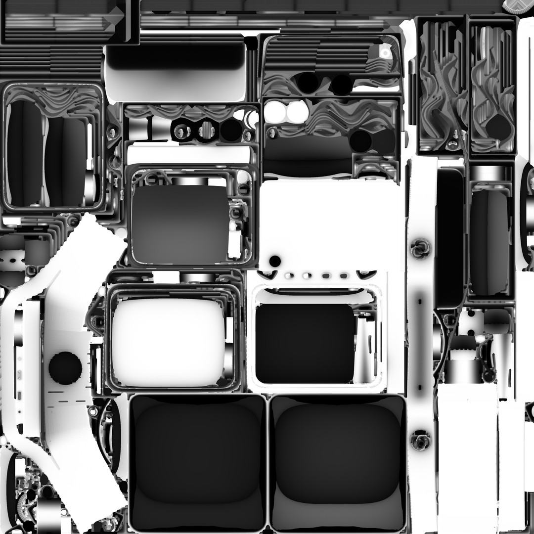 Compact Portable TV 3D Model – Low Poly PBR Game Asset, FBX - View 14