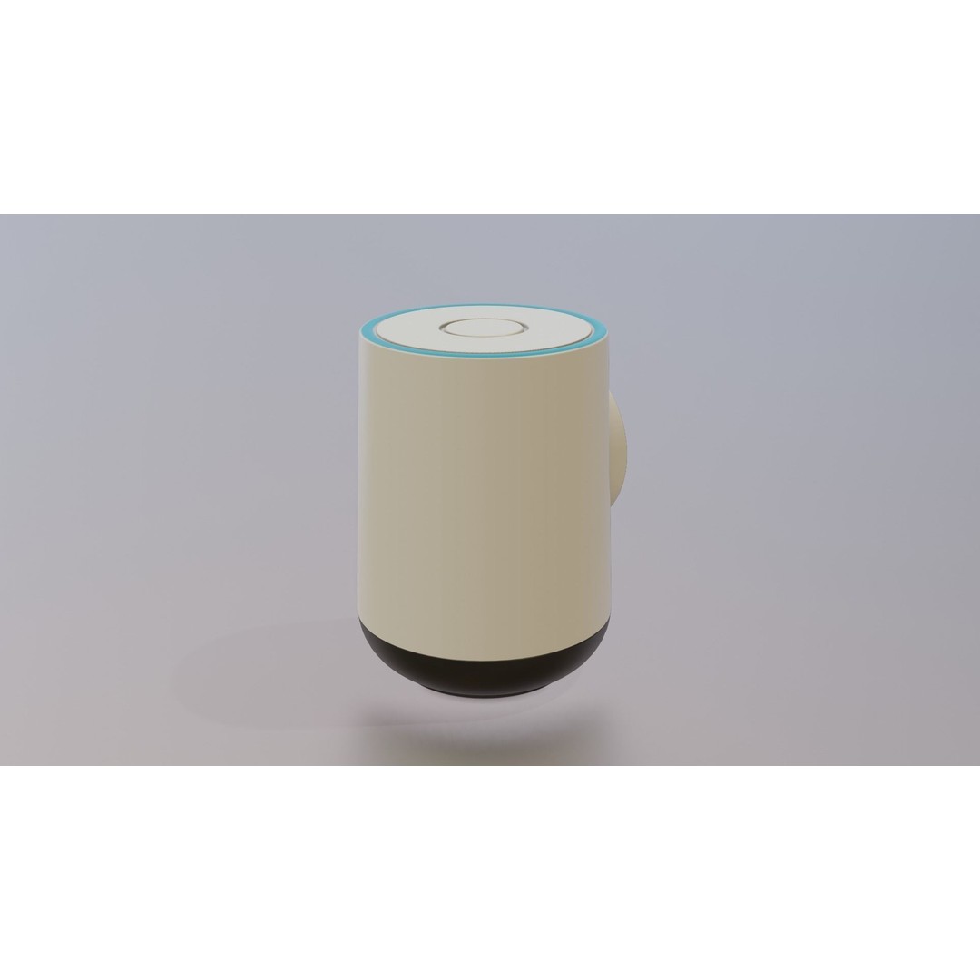 Smart Home Security Camera 3D Model – Low Poly PBR Game Asset, FBX - View 5