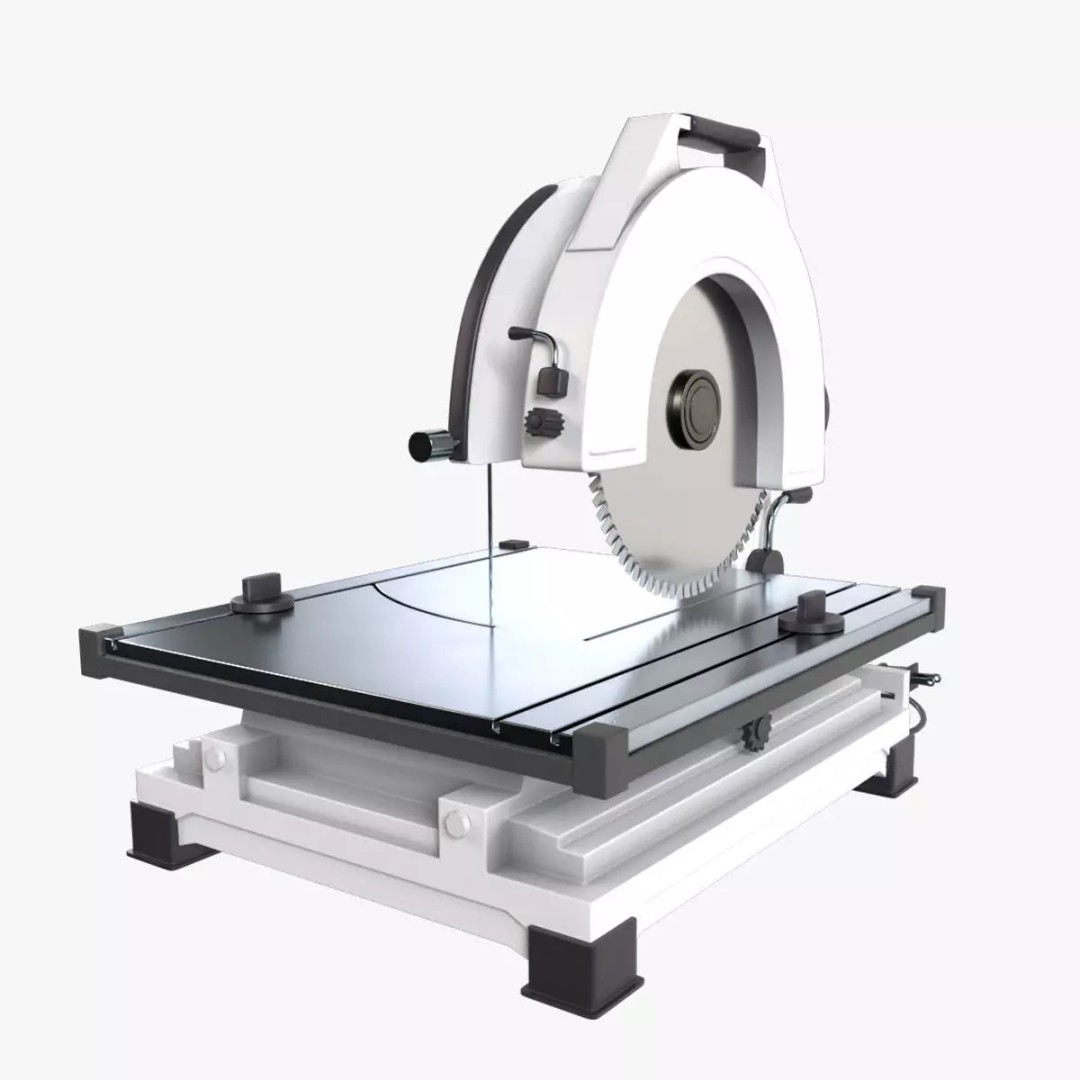 Band Saw 3D Model – Realistic PBR Textured Asset for Blender - View 2