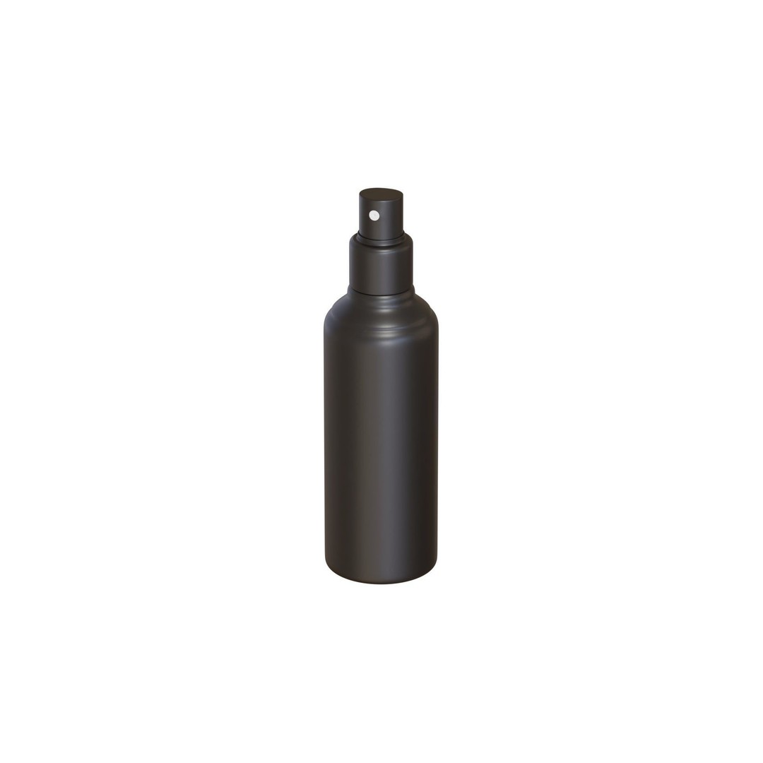 Black Spray Bottle 3D Model – High Quality PBR Asset, Blender & FBX - View 4