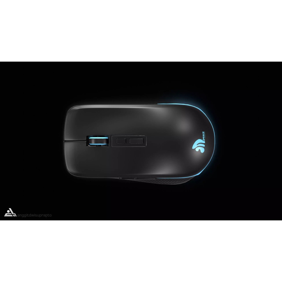 Wireless Mouse 3D Model – Low Poly Ergonomic Design, FBX - View 2