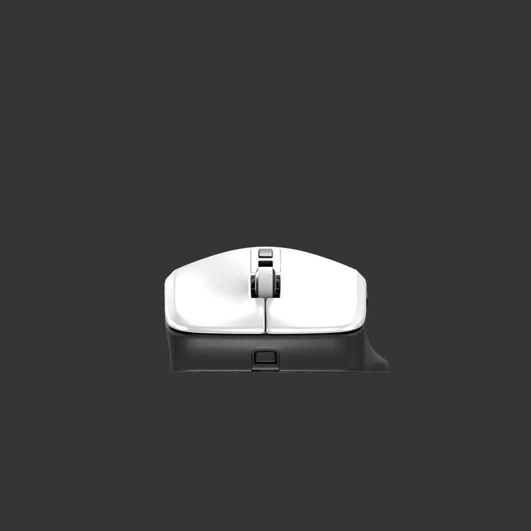 Wireless Mouse 3D Model – Low Poly PBR Game Asset, FBX - View 11