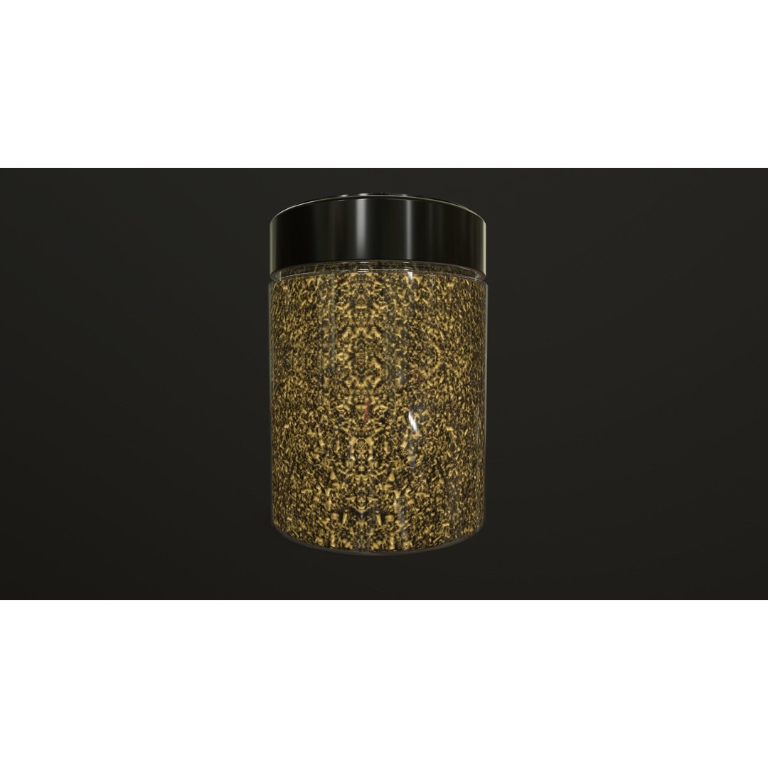 Garlic Pepper 3D Model – Low Poly PBR Food Asset, FBX - View 4