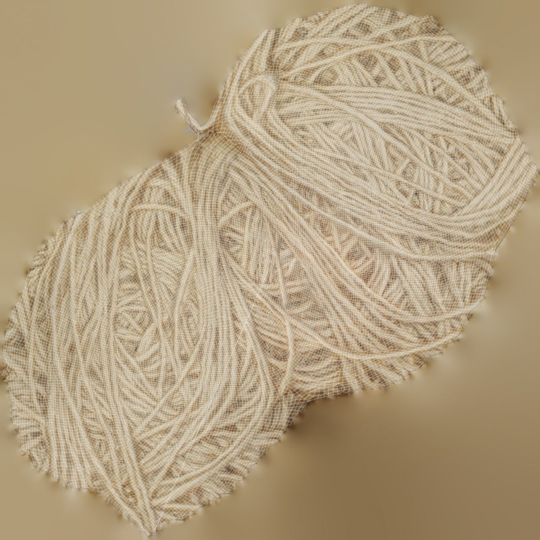 Ball of Thread 3D Model – Low Poly Game Asset, FBX, PBR Textures