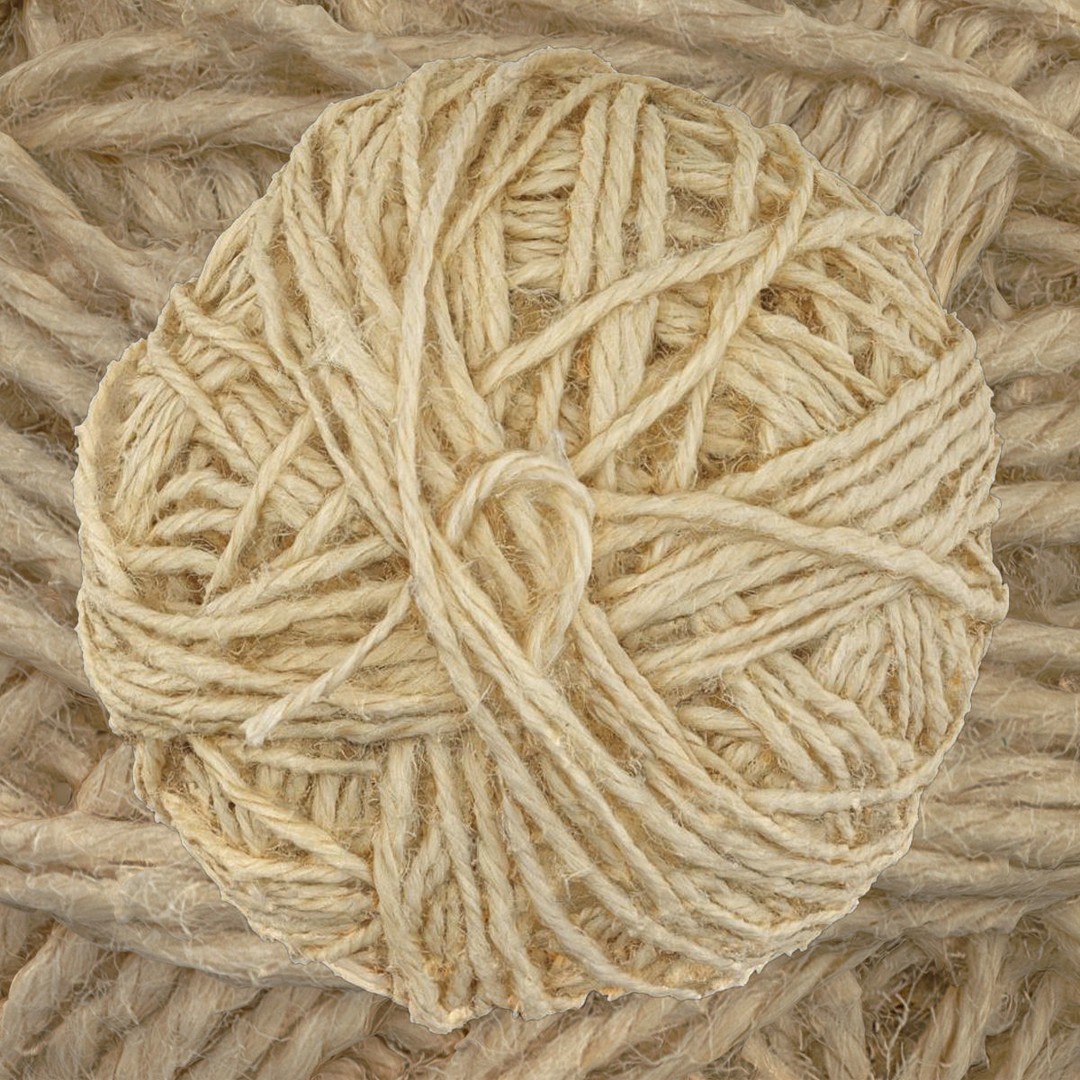 Ball of Thread 3D Model – Low Poly Game Asset, FBX, PBR Textures - View 6