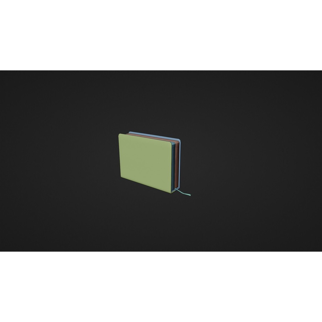 Rigged Bible 3D Model – Animated Religious Object, FBX, Blender - View 15