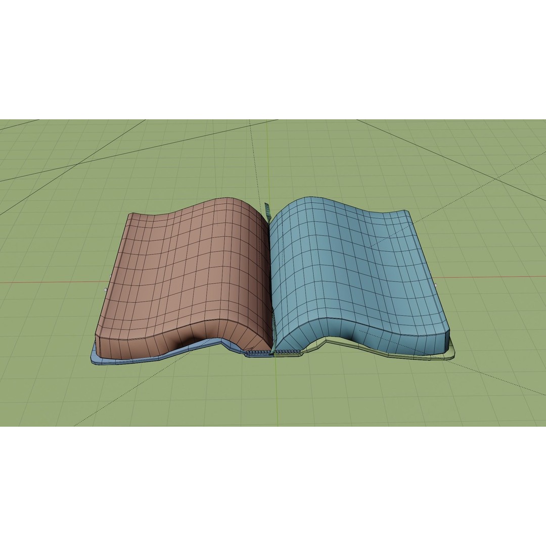 Rigged Bible 3D Model – Animated Religious Object, FBX, Blender - View 16