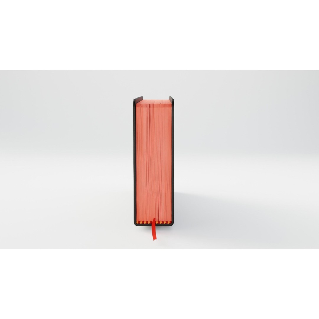 Rigged Bible 3D Model – Animated Religious Object, FBX, Blender - View 3