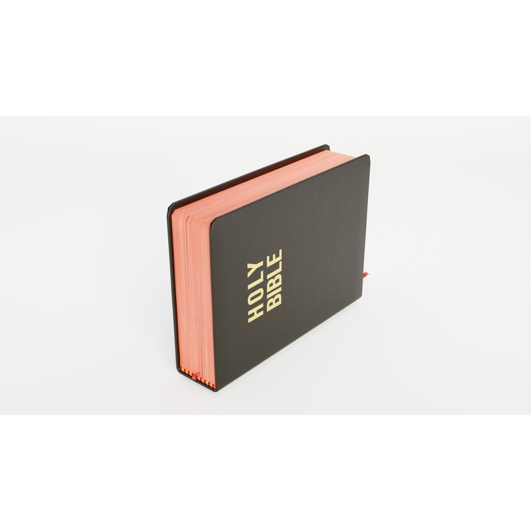 Rigged Bible 3D Model – Animated Religious Object, FBX, Blender - View 9