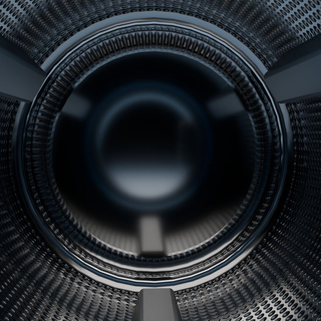 Washing Machine 3D Model – Low Poly Stylized Appliance, FBX - View 9