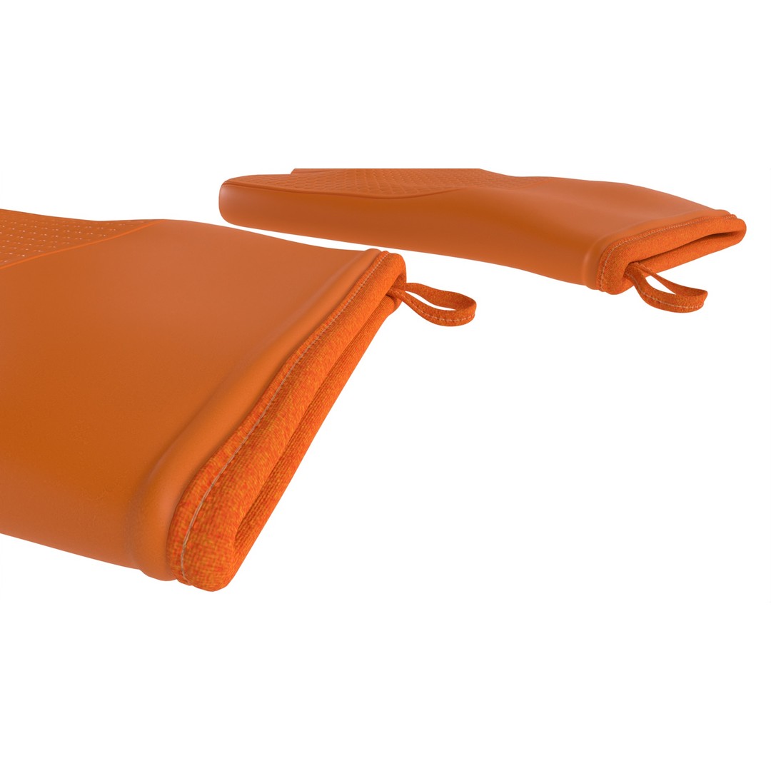 Silicone Oven Mitts 3D Model – Realistic Kitchenware Asset, FBX - View 6