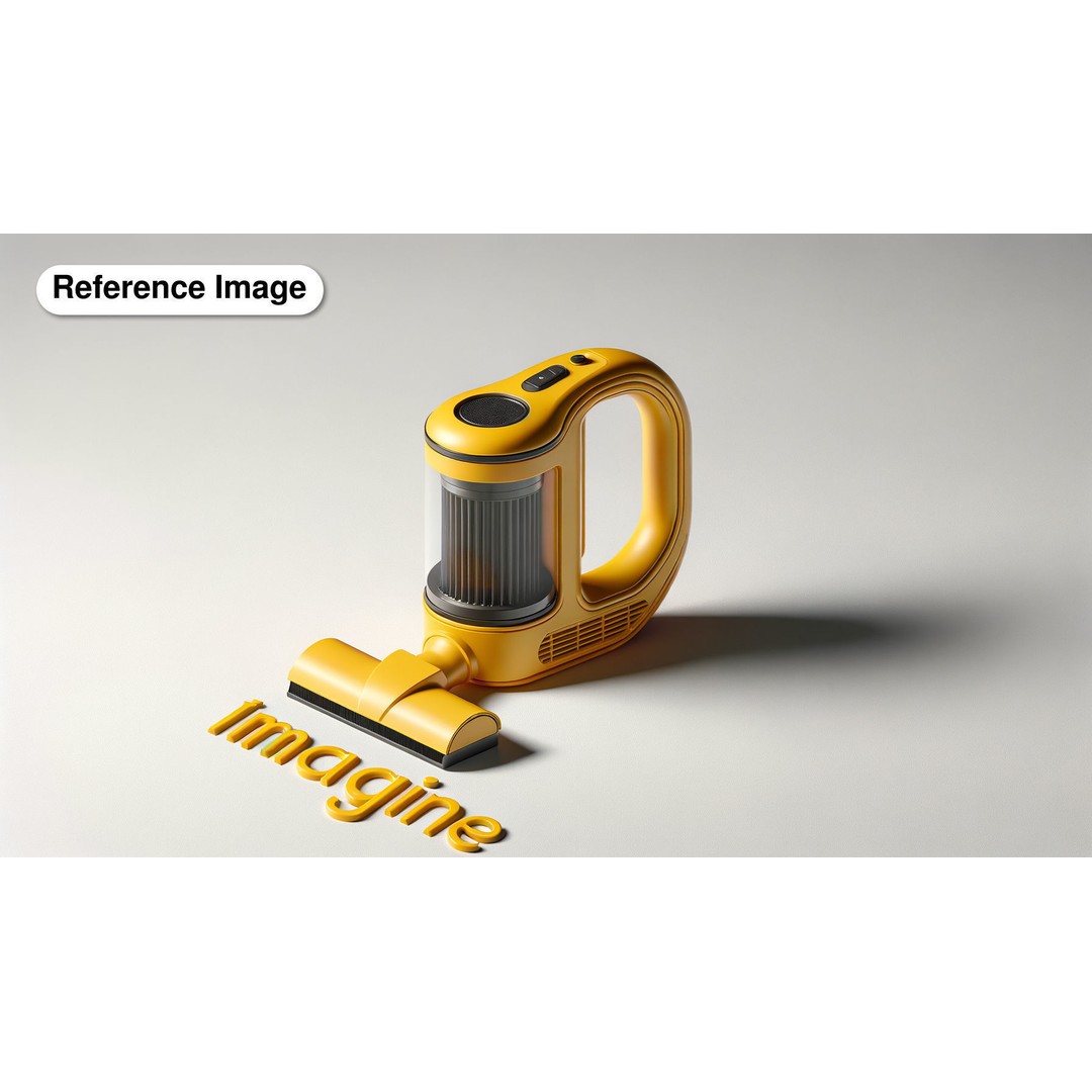 Handheld Vacuum 3D Model – High Poly PBR Asset, FBX & Textures