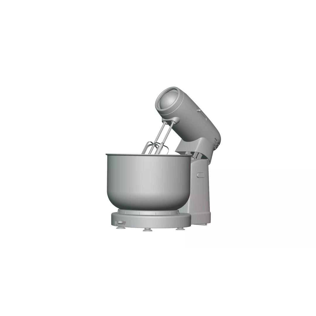 Electric Kitchen Stand Mixer 3D Model – PBR Textured, Game Ready, FBX - View 13