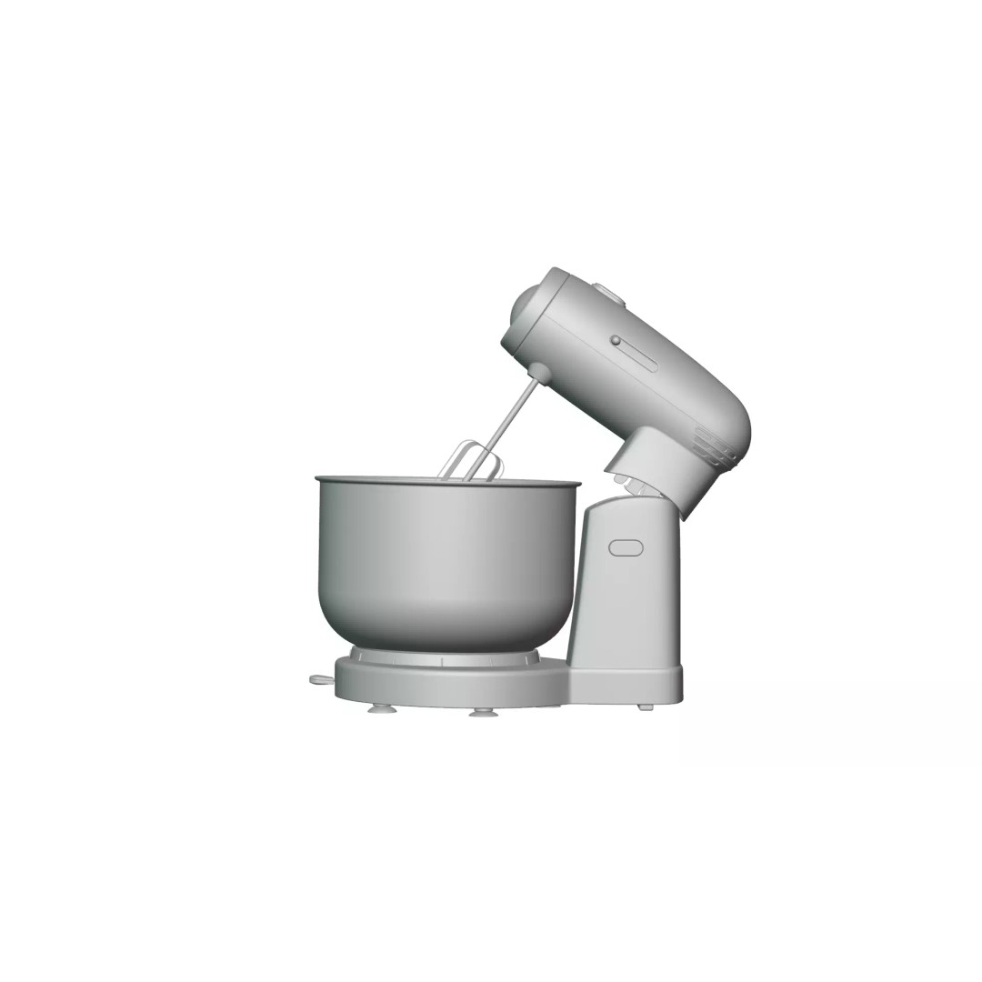 Electric Kitchen Stand Mixer 3D Model – PBR Textured, Game Ready, FBX - View 14