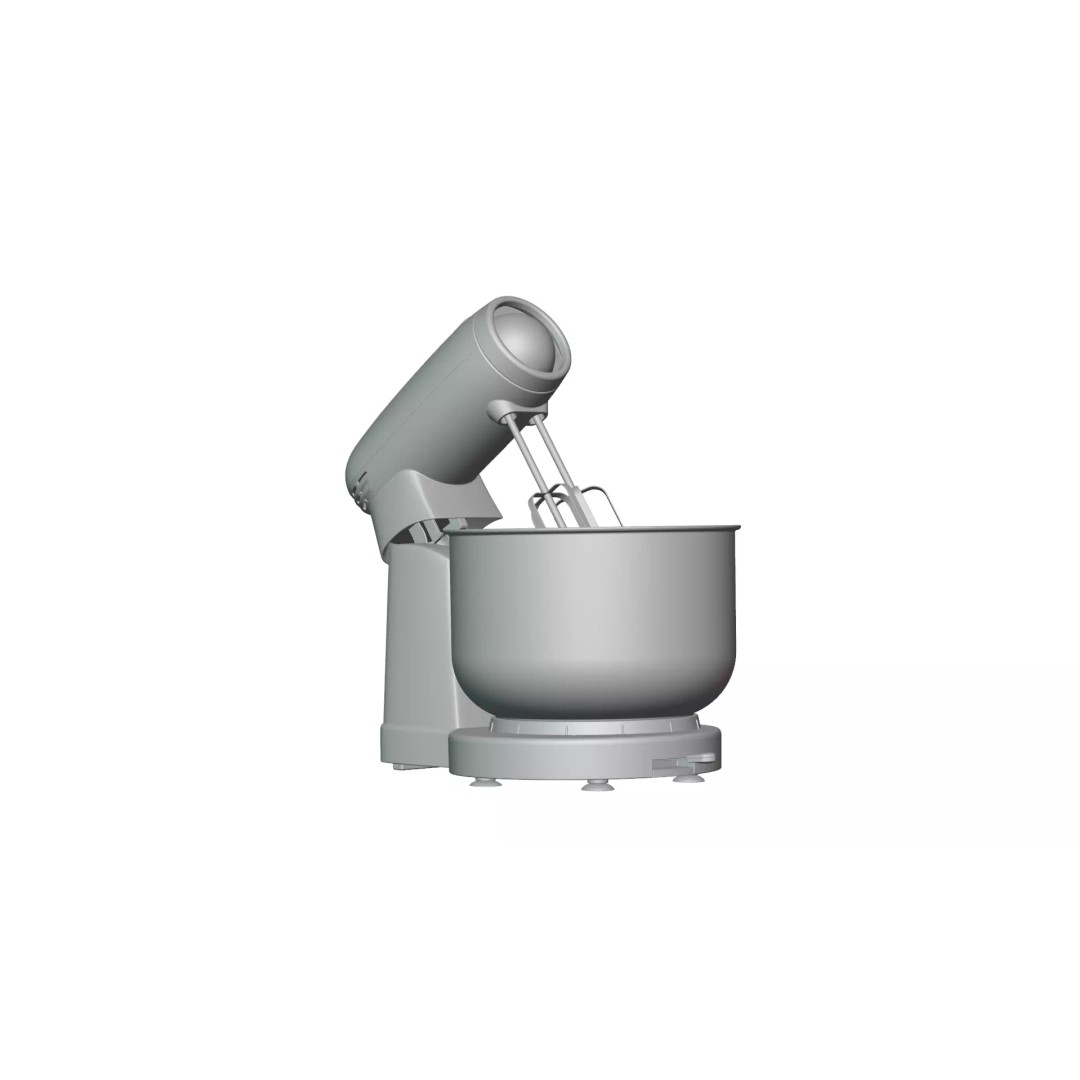 Electric Kitchen Stand Mixer 3D Model – PBR Textured, Game Ready, FBX - View 19