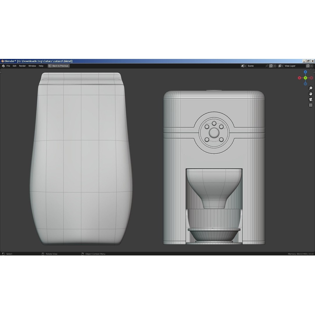 Cat Equipment 3D Model – Realistic PBR Bundle for Unity, FBX, OBJ - View 13