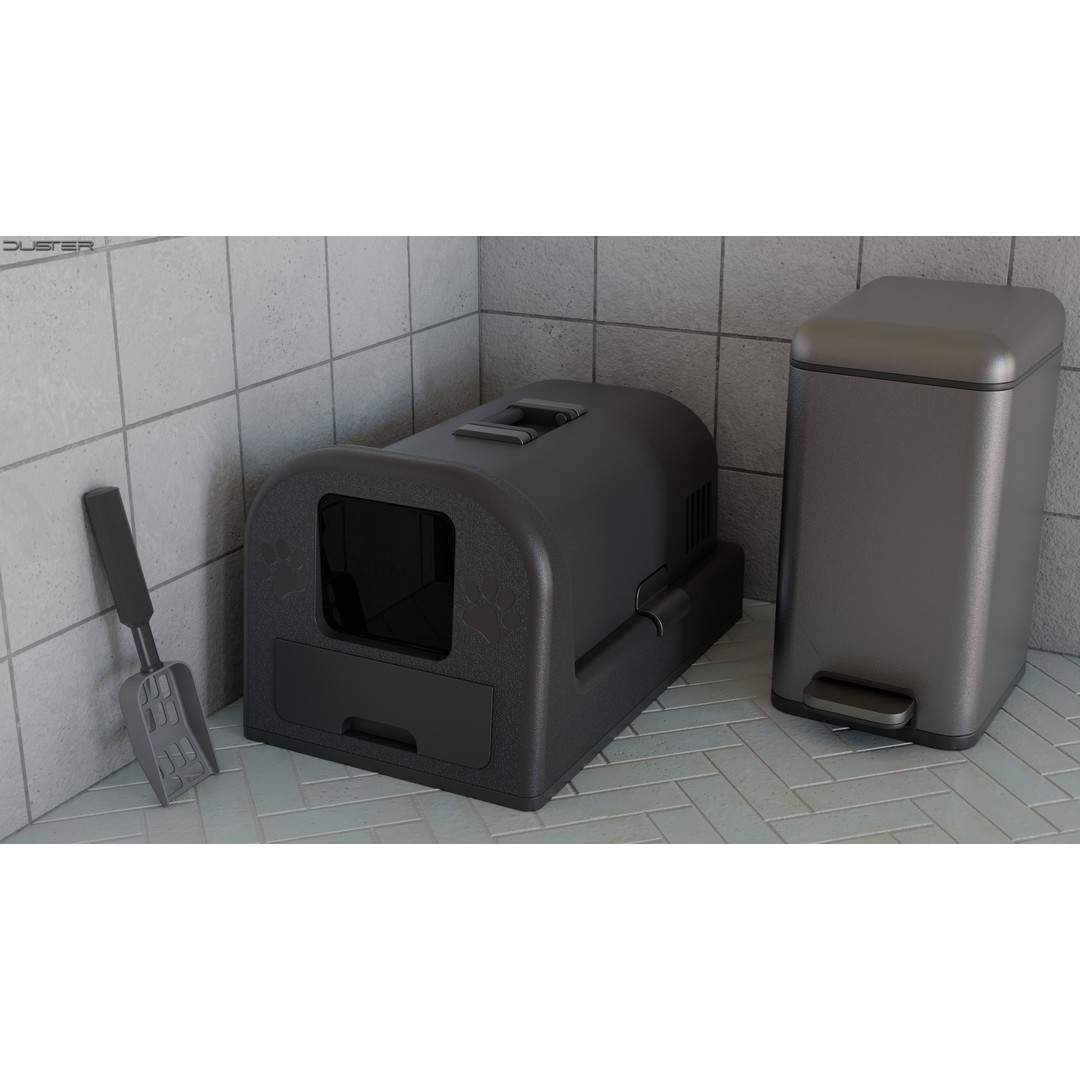 Cat Equipment 3D Model – Realistic PBR Bundle for Unity, FBX, OBJ - View 3