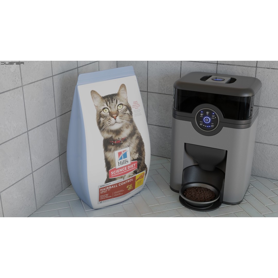 Cat Equipment 3D Model – Realistic PBR Bundle for Unity, FBX, OBJ - View 5