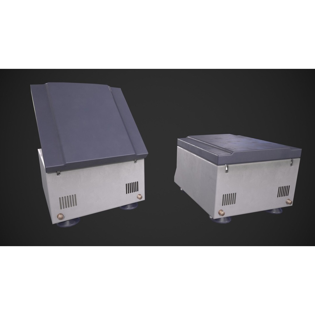 Laboratory Centrifuge 3D Model – Game-Ready PBR Asset, FBX - View 10