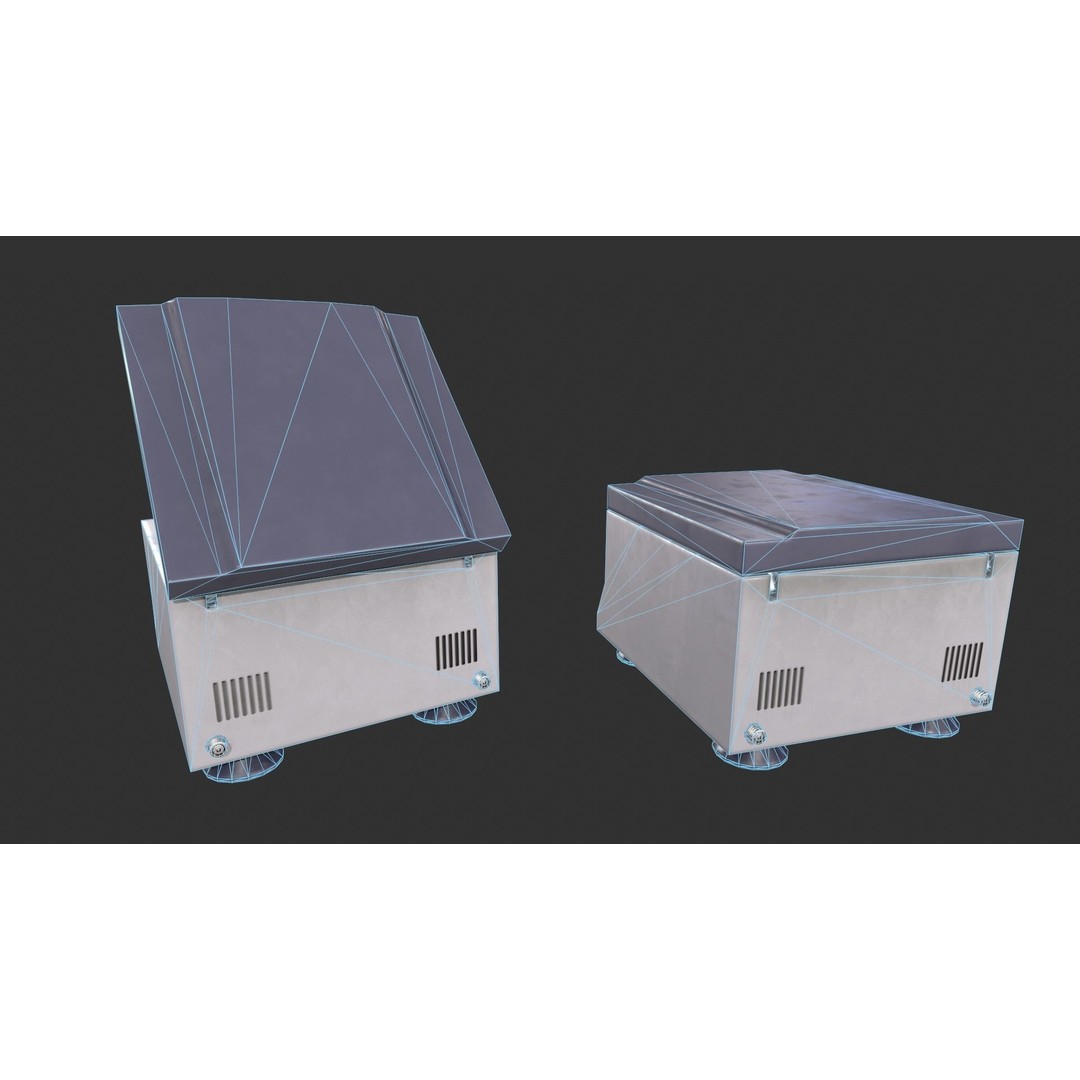 Laboratory Centrifuge 3D Model – Game-Ready PBR Asset, FBX - View 11