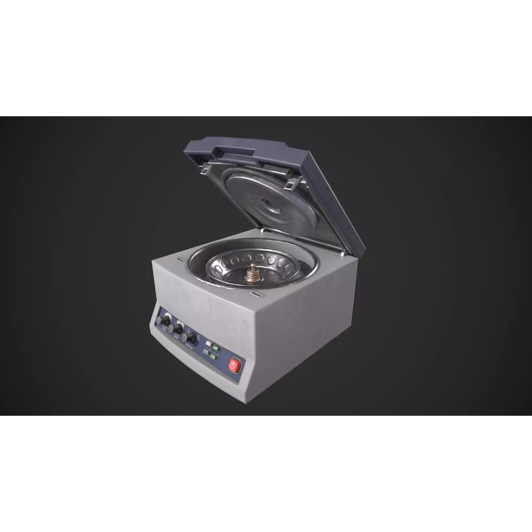 Laboratory Centrifuge 3D Model – Game-Ready PBR Asset, FBX - View 2