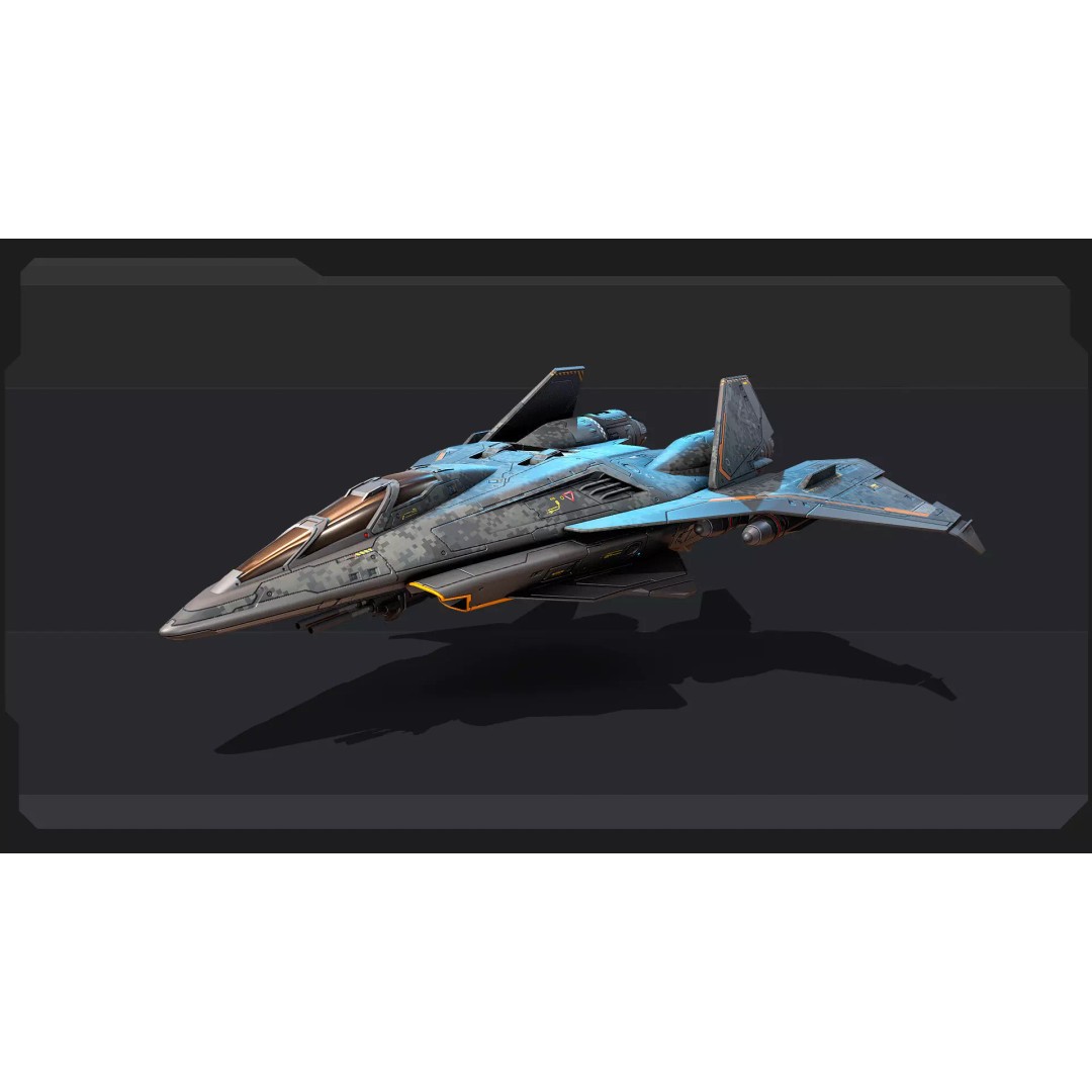 Futuristic Military Vehicles 3D Model – Low Poly Game Asset, FBX, OBJ - View 10