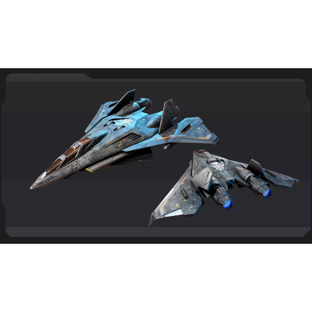 Futuristic Military Vehicles 3D Model – Low Poly Game Asset, FBX, OBJ - View 13