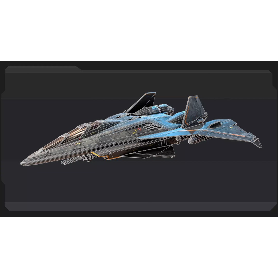 Futuristic Military Vehicles 3D Model – Low Poly Game Asset, FBX, OBJ - View 16