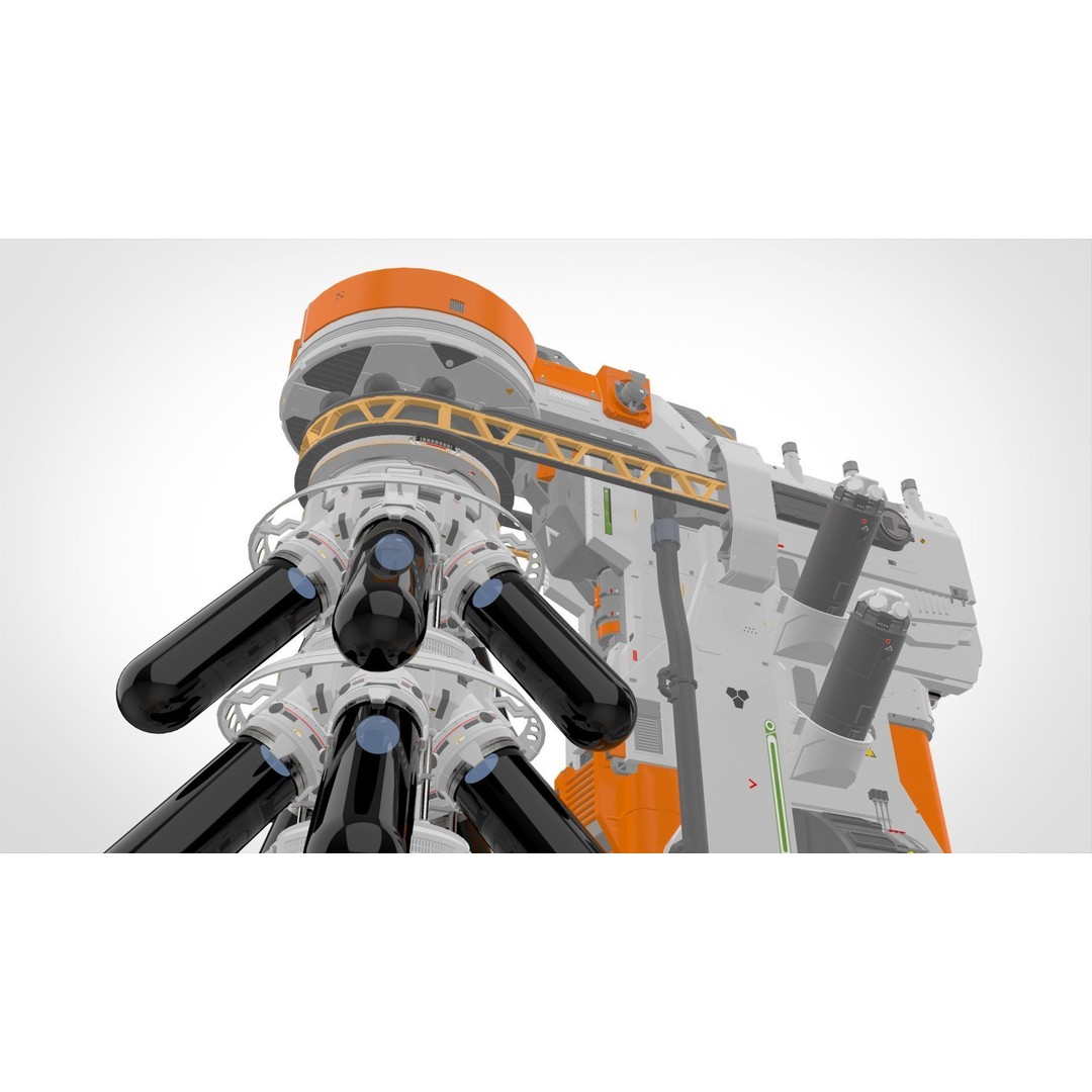 Sci-fi Incubator 3D Model – Futuristic Bio Technology Asset, OBJ - View 27