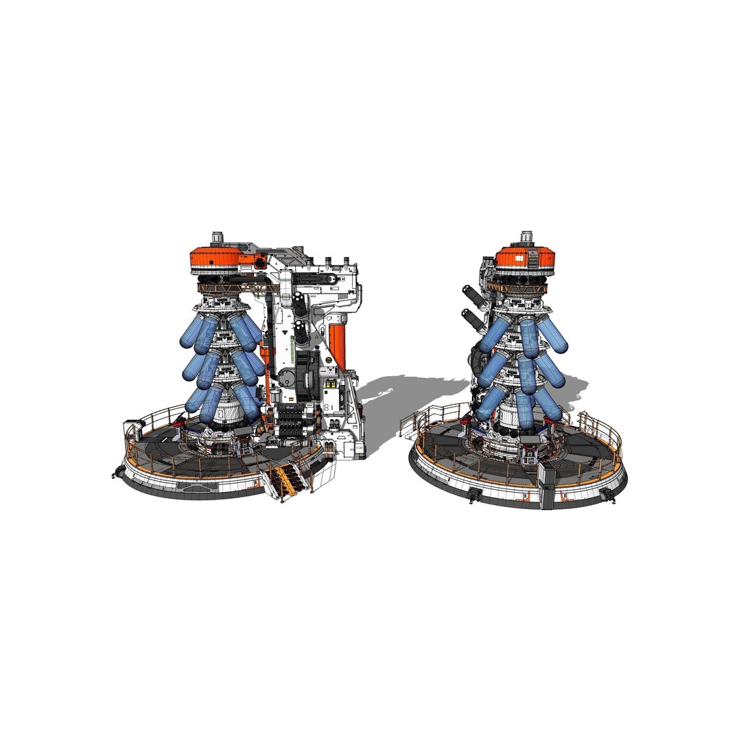 Sci-fi Incubator 3D Model – Futuristic Bio Technology Asset, OBJ - View 36