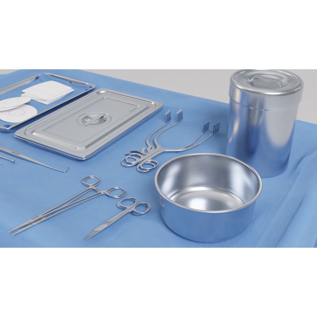 Surgical Instruments 3D Model – High Poly PBR Asset, Blender, FBX, OBJ - View 11