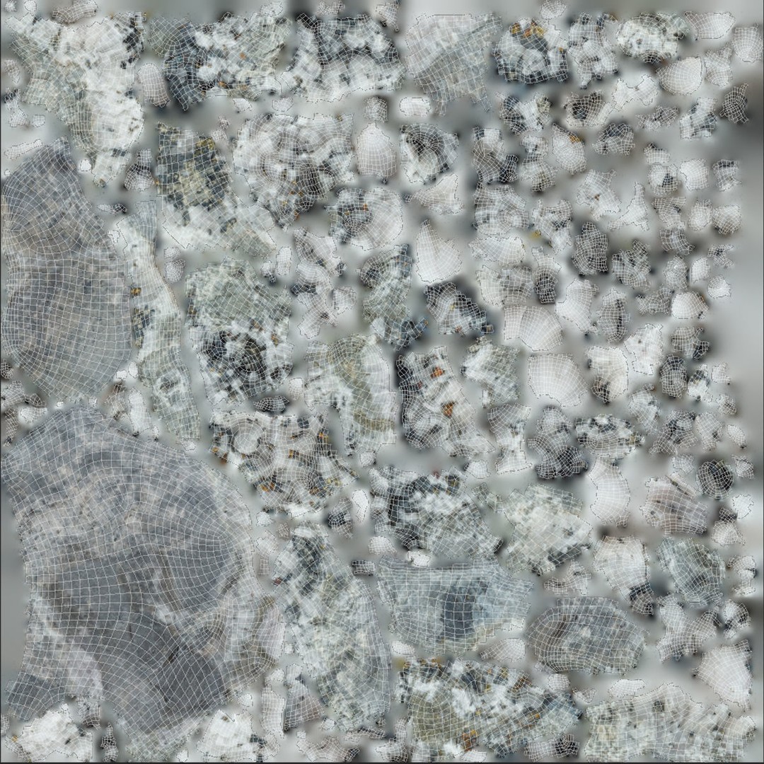 Quartz Pyrite Chalcopyrite 3D Model – Low Poly Gemstone, FBX & OBJ