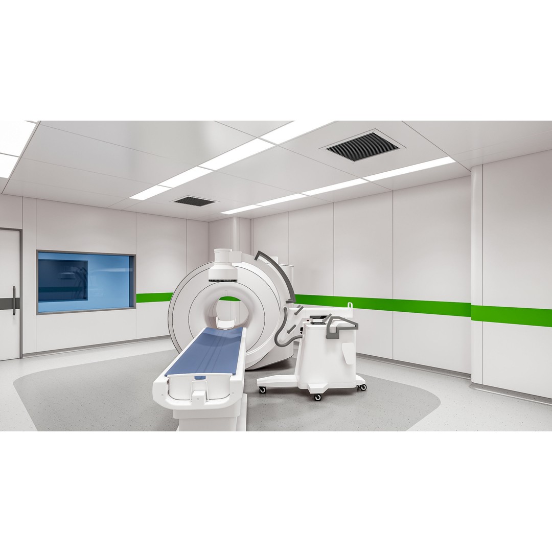 Hospital CT Scan MRI 3D Model – Realistic Medical Interior Bundle, FBX, Blender - View 13